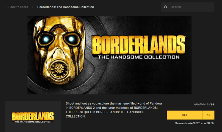 Borderlands nyt täysin ilmaiseksi – Epic Games