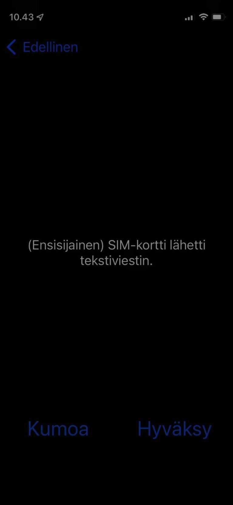 SIM-korttisi lähetti tekstiviestin – Näin korjaat ongelman