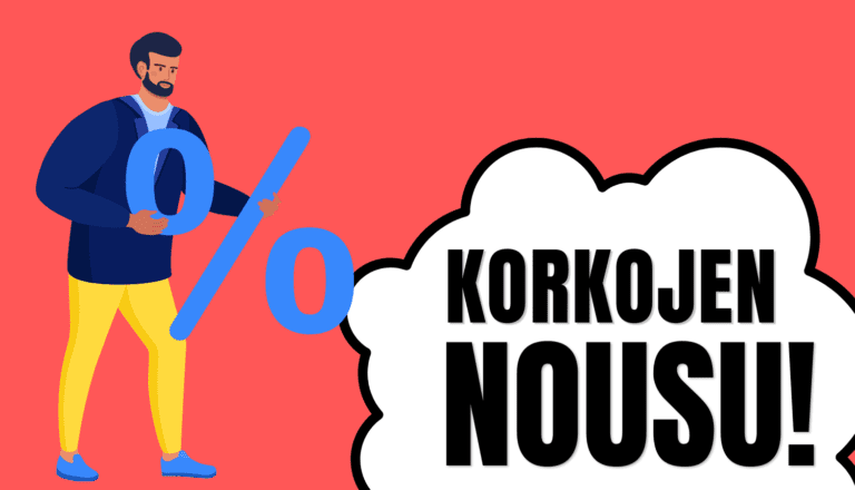 korkojen nousu pelottaa