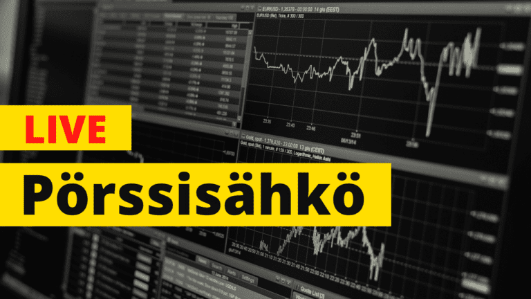 Pörssisähkön hinta – Tarkista hinta tästä