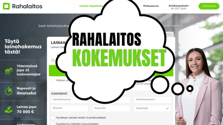 Lue Rahalaitos kokemuksia käyttäjiltä