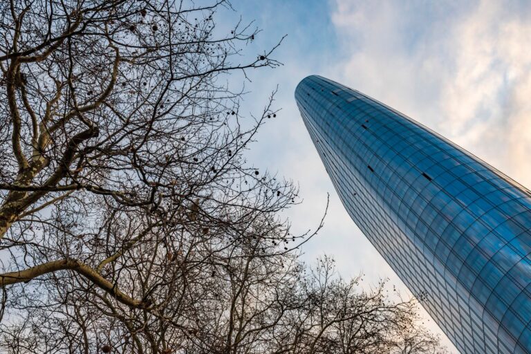 Office building, South Bank, London, England