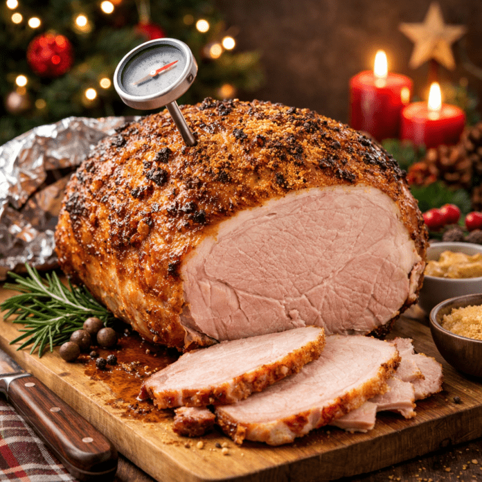 joulukinkun paistaminen